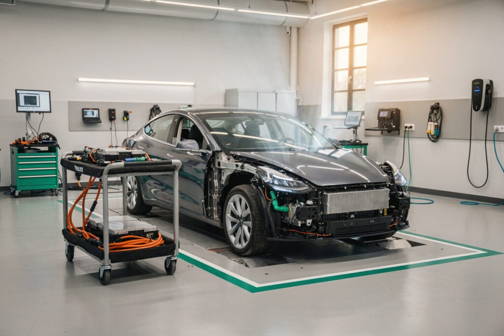 Batteriecheck und Klimakühlung – warum beides zusammengehört – Service Tesla