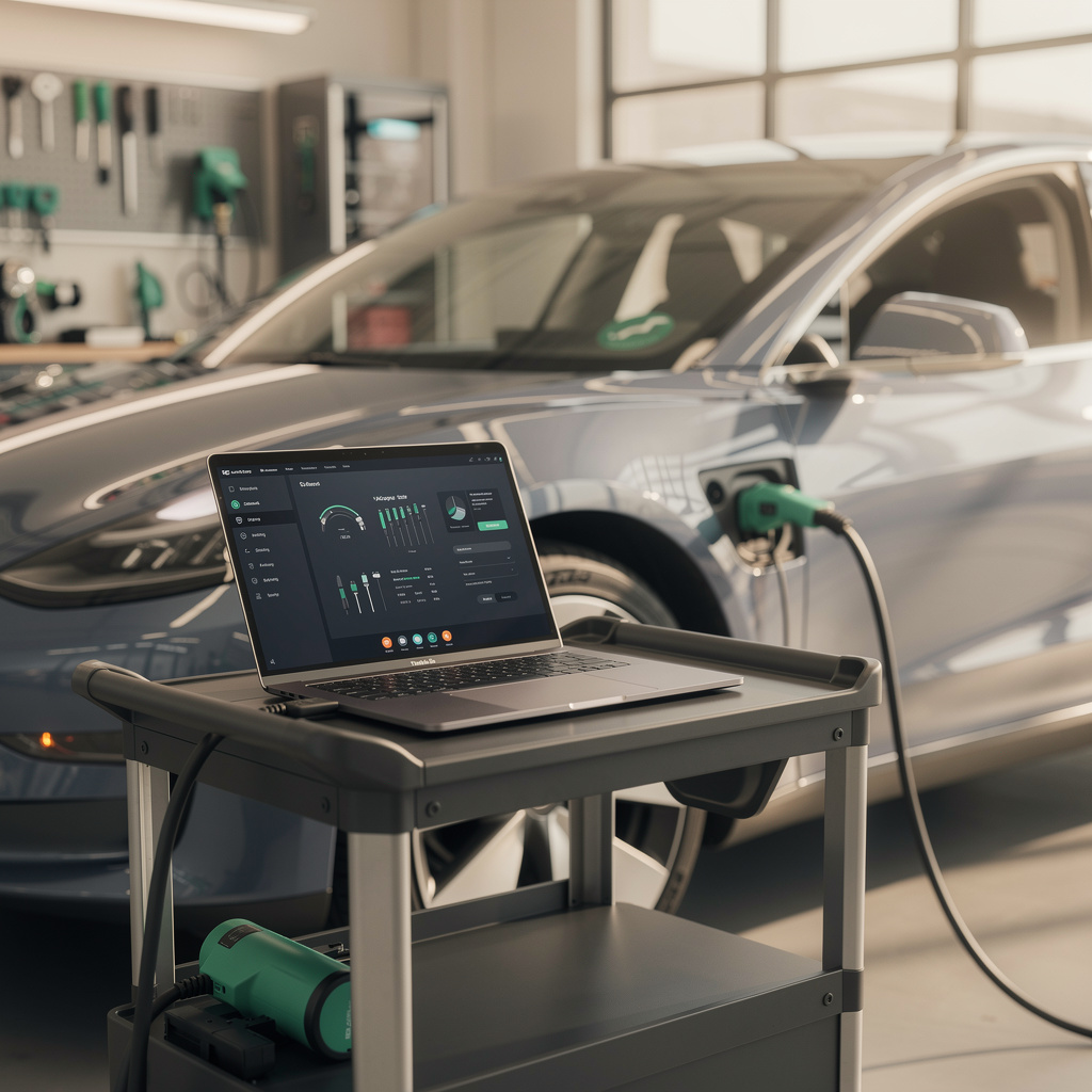 Batteriecheck und Software-Check für Hybrid und E-Auto