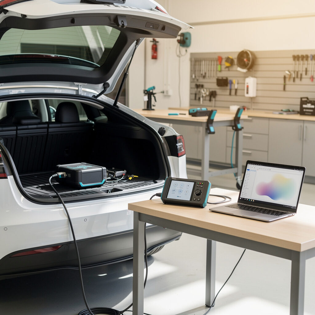 Batteriediagnose vor Kauf, Garantieende und im Alltag – Service Tesla