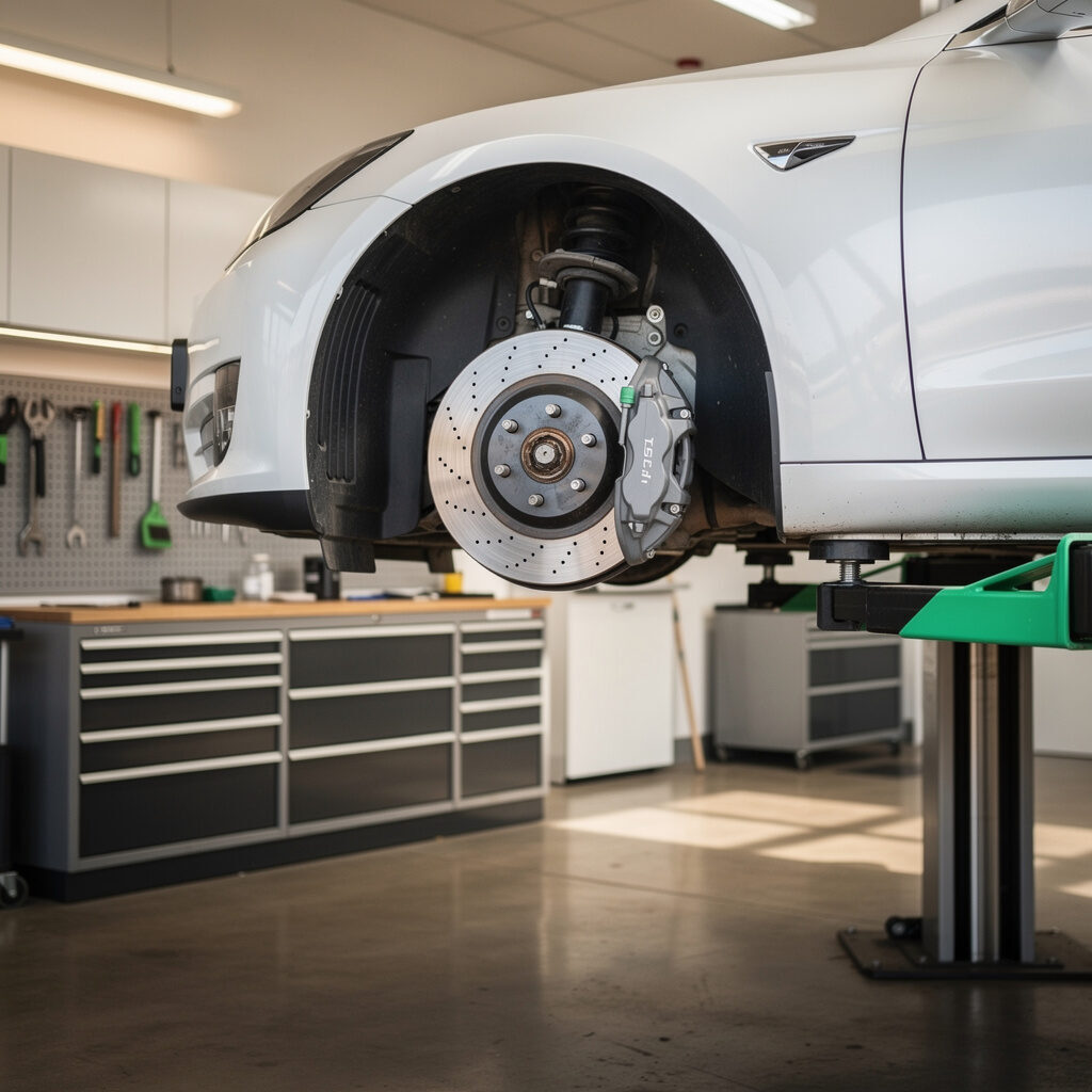 Bremsenservice für Ihr Elektroauto – Rekuperation richtig einschätzen – Service Tesla