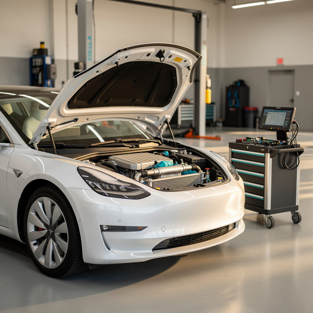 Klimaanlage im Hybridfahrzeug – zwei Systeme, ein Ansprechpartner – Service Tesla
