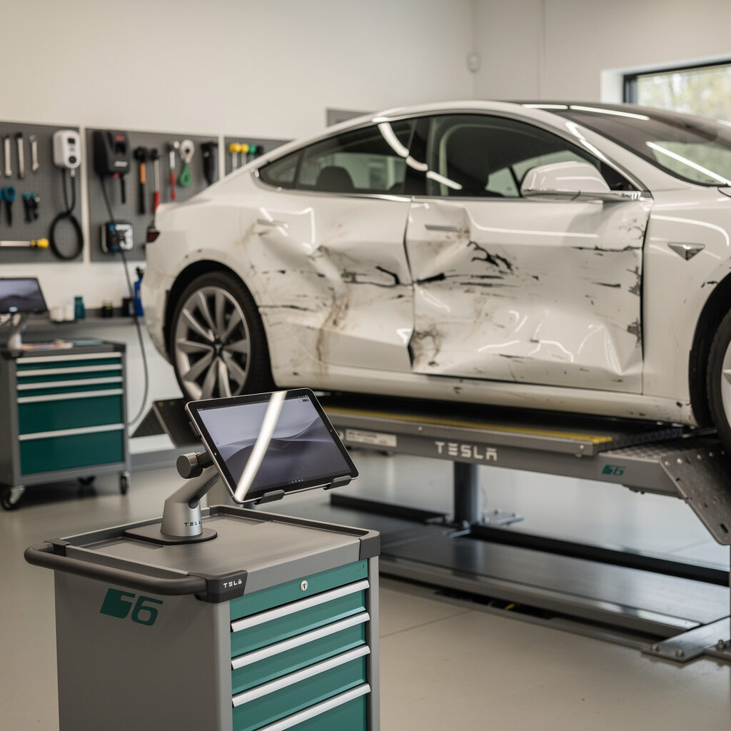 Schadensabwicklung mit Ihrer Versicherung – Service Tesla